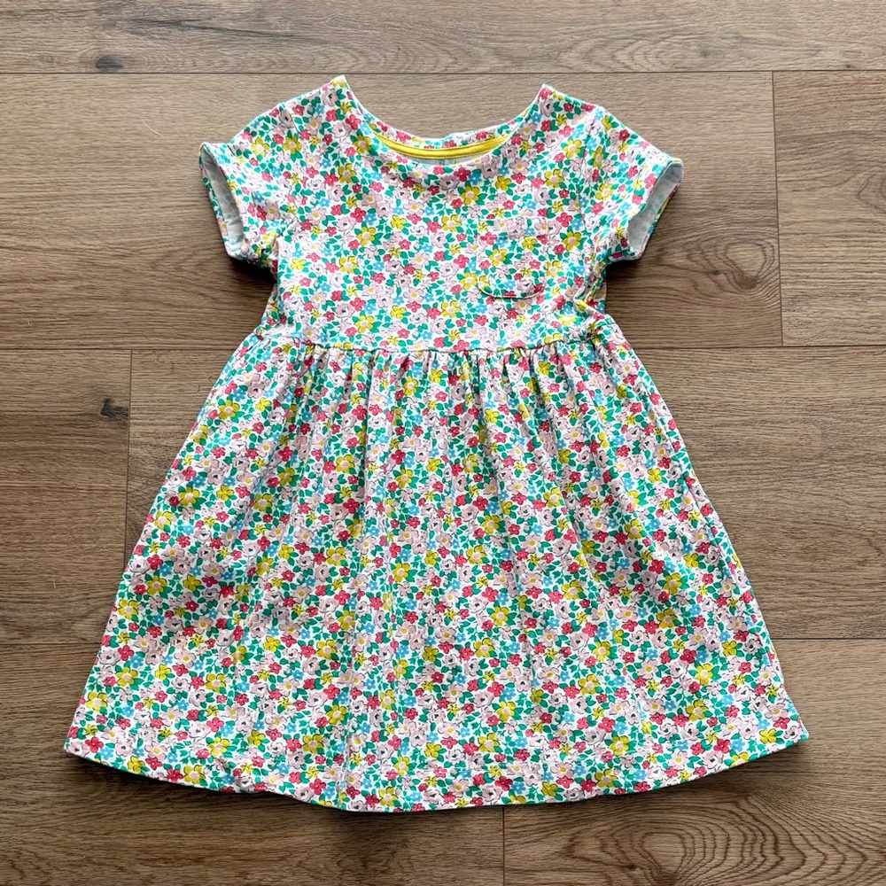 Mini Boden Floral Dress - EUC